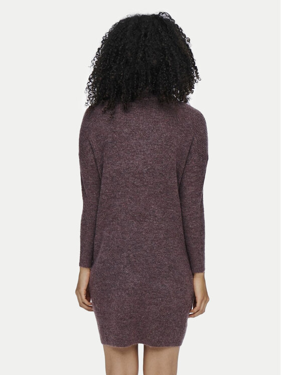 ONLY ONLY Pletena obleka Jana 15140166 Roza Loose Fit