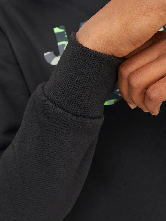 Jack&Jones Junior Jack&Jones Junior Μπλούζα 12237172 Μαύρο Regular Fit