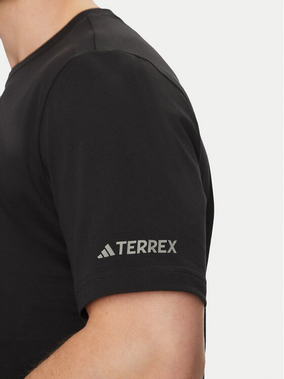 adidas adidas Футболка Terrex Graphic IZ0468 Чорний Regular Fit