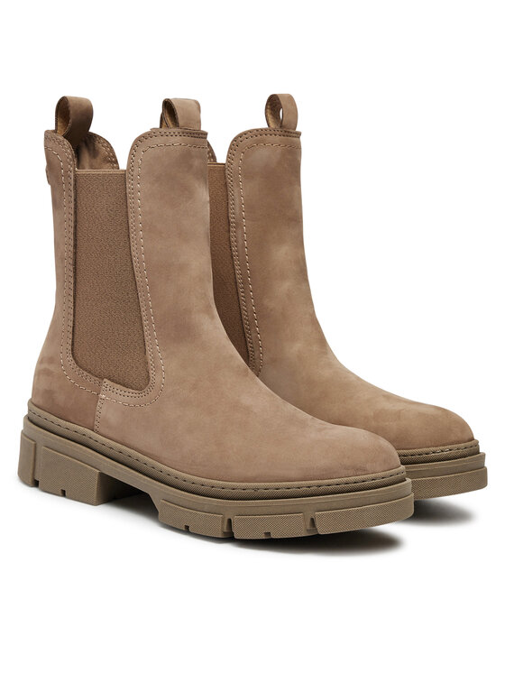 Tamaris Tamaris Kotníková obuv s elastickým prvkem 1-25901-41 Hnědá