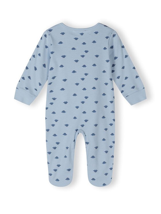 minoti minoti Komplet pajacy 28BABYPACK25 Błękitny Regular Fit