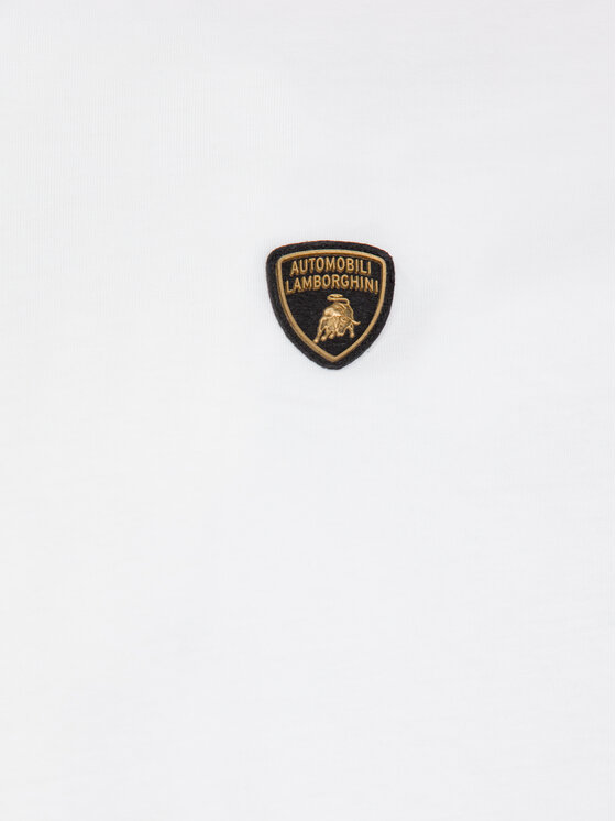 Lamborghini Lamborghini T-Shirt B3XUB7S5 Bílá Regular Fit
