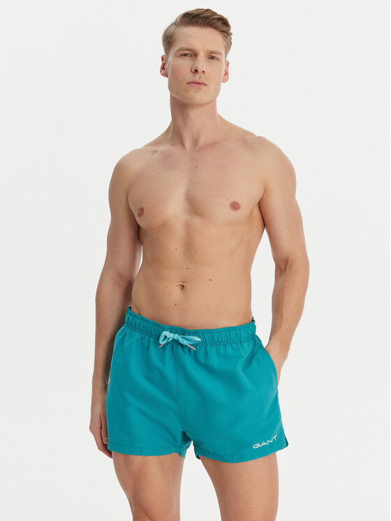Gant Gant Szorty kąpielowe 920006500 Zielony Regular Fit