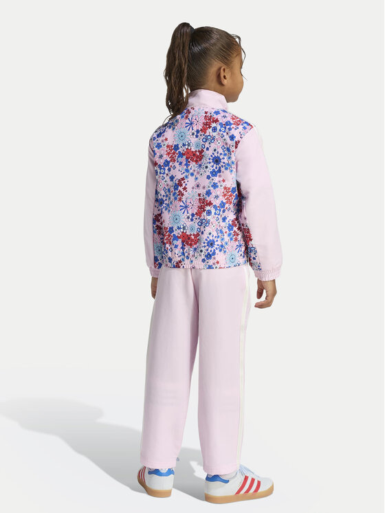 adidas adidas Tepláková souprava Liberty London KD1754 Růžová Regular Fit