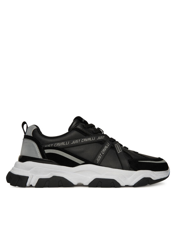 Just Cavalli Just Cavalli Sneakers 79QA3SH5 ZPB66 Negru