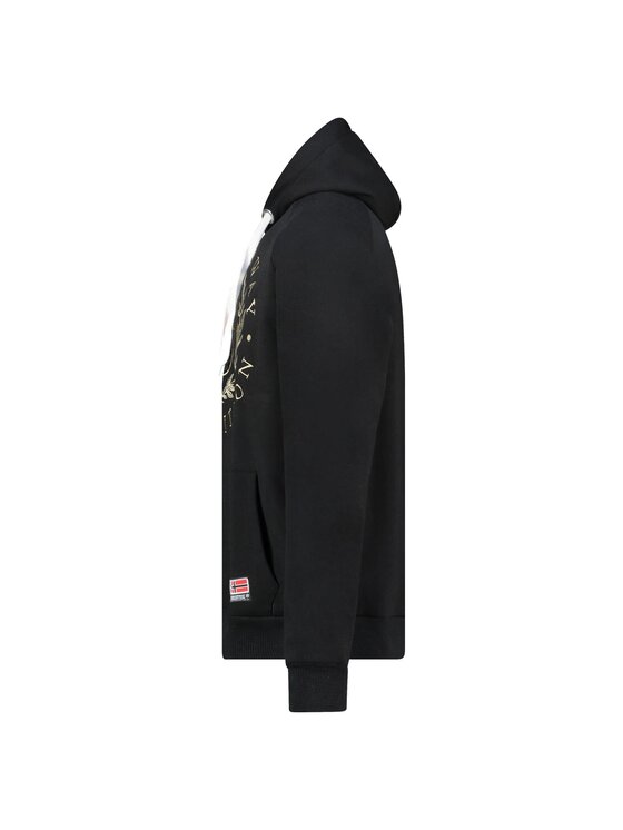 Geographical Norway Geographical Norway Bluza WZ3045H/GN-Black Czarny Regular Fit