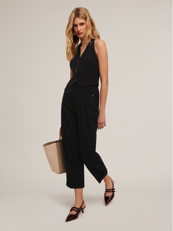 Motivi Motivi Blusa 2665Q001809N033 Nero Regular Fit