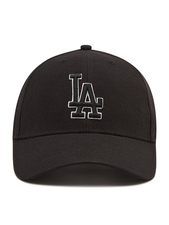 47 Brand 47 Brand Kepurė su snapeliu Los Angeles Dodgers B-MVPSP12WBP-BKD Juoda