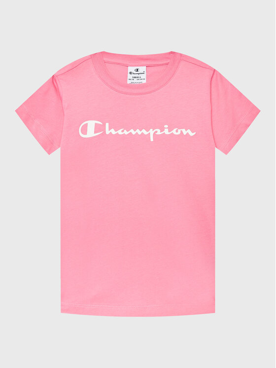 Champion Majica 404541 Roza Regular Fit