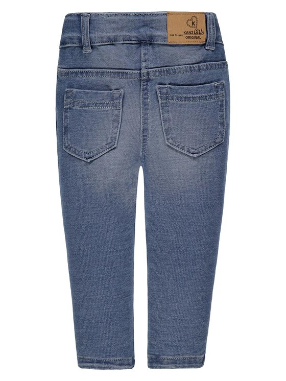 Kanz Kanz Spodnie materiałowe 1836844-0014 Niebieski Basic Fit