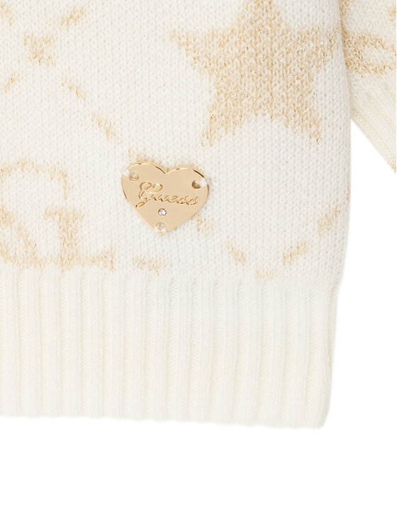 Guess Guess Set Pullover und Stoffhose A5BG03 Z39N0 Beige Regular Fit