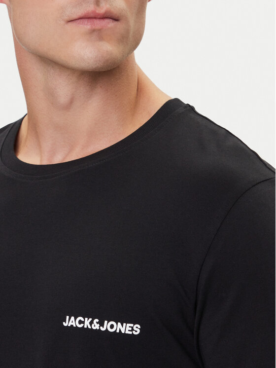 Jack & Jones Jack & Jones Piżama Everest 12273632 Czarny Standard Fit