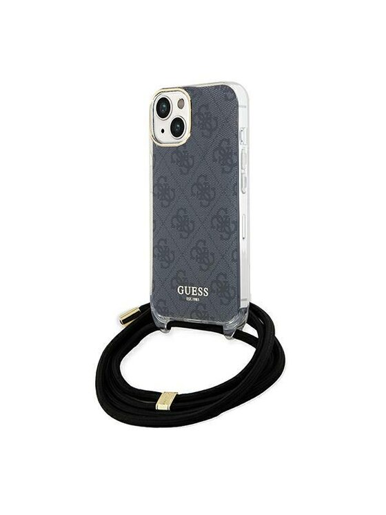 Etui na telefon Guess, Czarne, iPhone 15