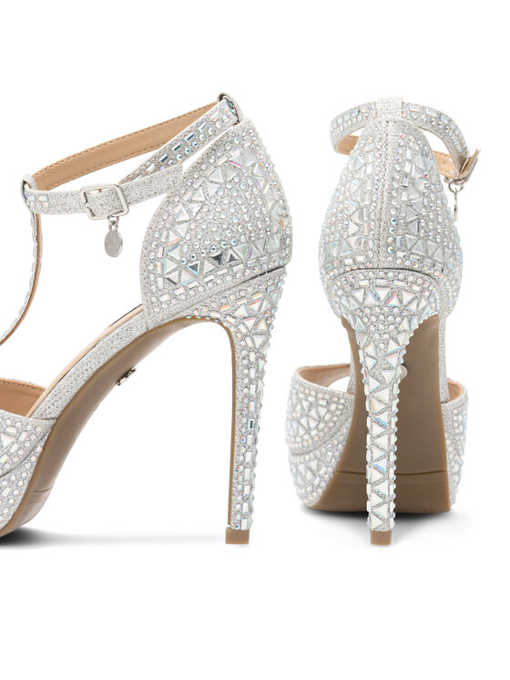 Nine West Nine West Sandále NISA SY015-1NW Strieborná