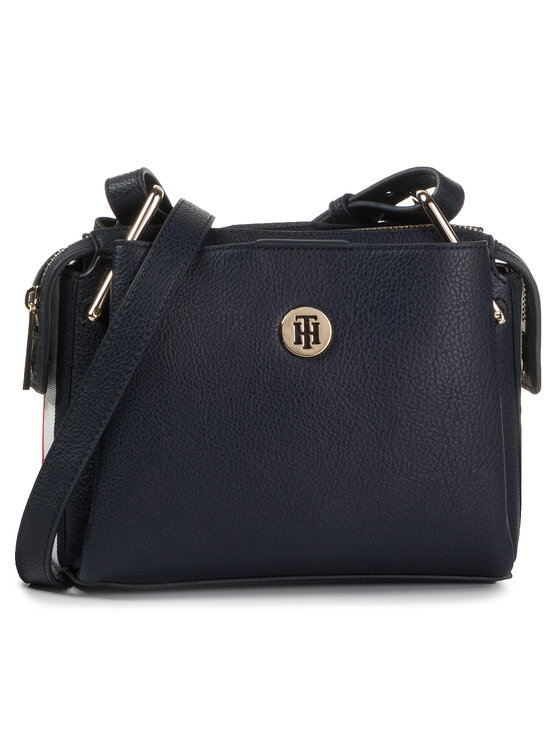 Tommy Hilfiger Torebka Th Core Crossover Corp AW0AW07506 Granatowy