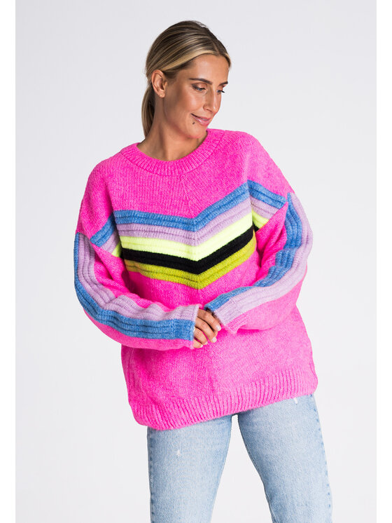 FIGL FIGLFIGL Maglione M983 Rosa Regular Fit