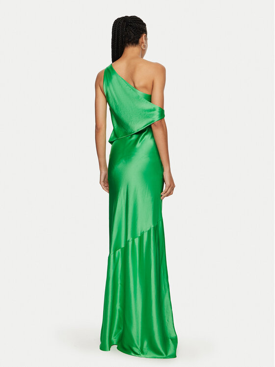 STAUD STAUD Abendkleid Naomi R24P2193SA Grün Regular Fit