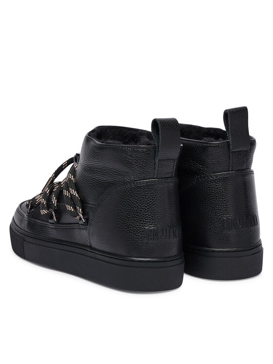 Inuikii Inuikii Снігоходи Full Leather Gloss 1001.001.0371 Чорний