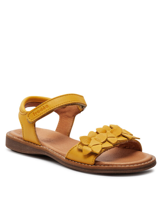 Froddo Froddo Sandaalid Lore Flowers G3150251-14 S Kollane
