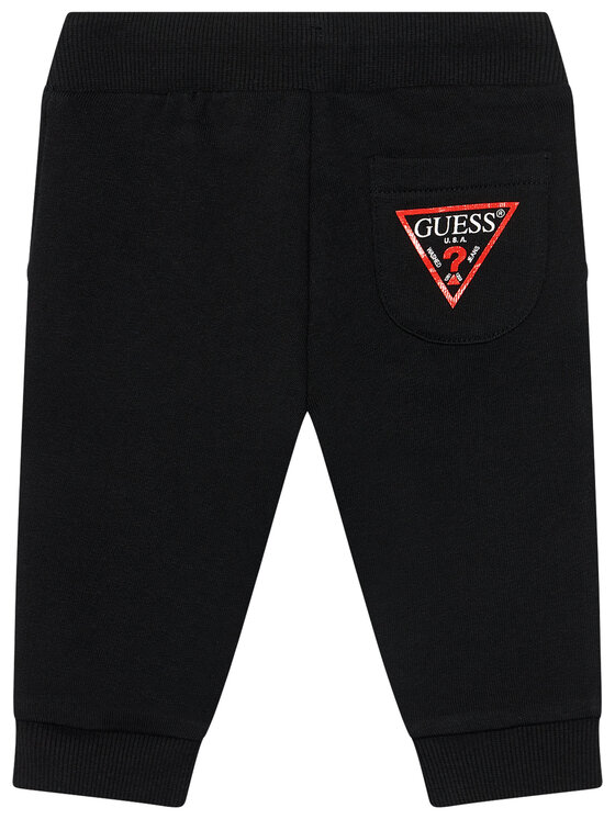 Guess Guess Παντελόνι φόρμας L93Q24 KAUG0 Μαύρο Regular Fit