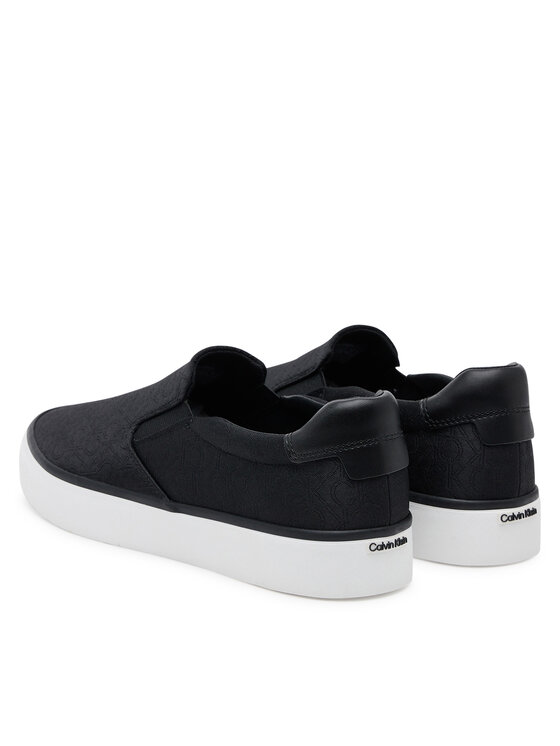 Calvin Klein Calvin Klein Tenisówki Vulc Slip On - Jacq HW0HW02411 Czarny