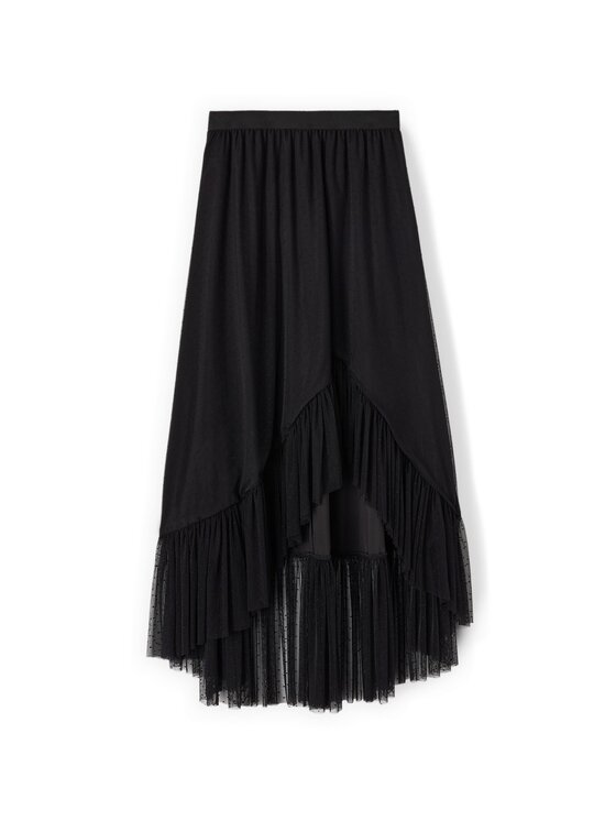 Motivi Motivi Gonna midi 1110W000684N033 Nero Flared Fit