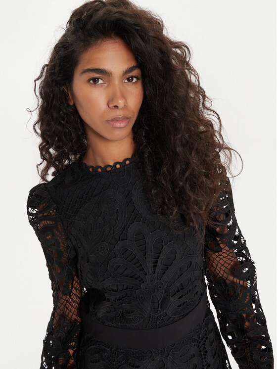Morgan Morgan Rochie cocktail 242-ROSLAX Negru Slim Fit