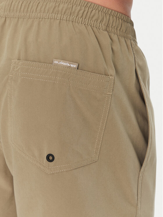 Quiksilver Quiksilver Kopalne hlače Spl Fineline Volley 15 EQYJV04141 Khaki Regular Fit