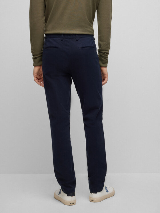 BOSS Boss Chinos Kaito1 50487966 Sötétkék Slim Fit