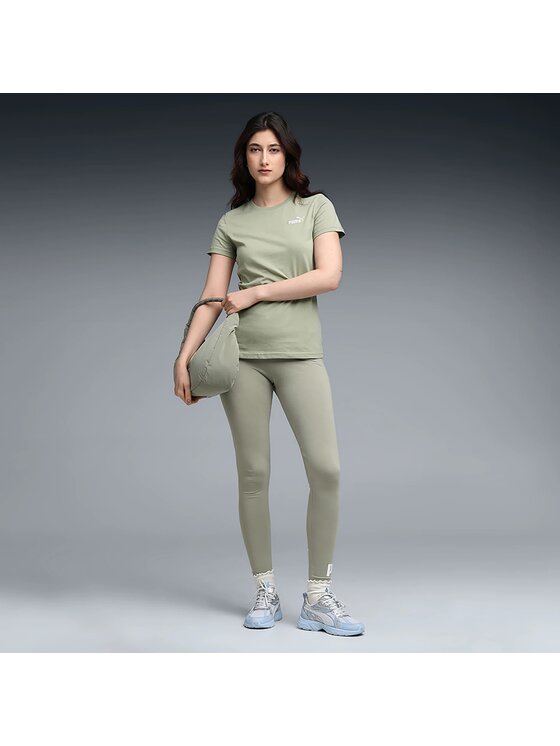 Puma Puma T-Shirt 682373 Zielony Regular Fit