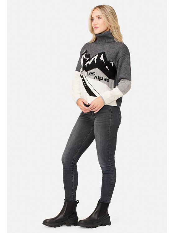 KRIMSON KLOVER KRIMSON KLOVER Golf Les Alpes Szary Regular Fit
