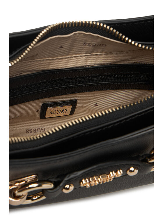 Guess Guess Дамска чанта Mimina HWBG80 15180 Черен