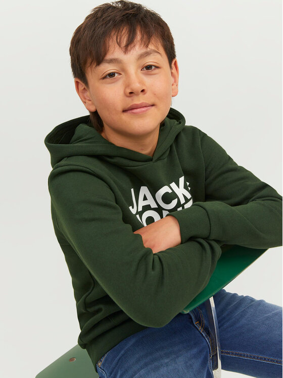Jack&Jones Junior Jack&Jones Junior Μπλούζα 12152841 Πράσινο Regular Fit