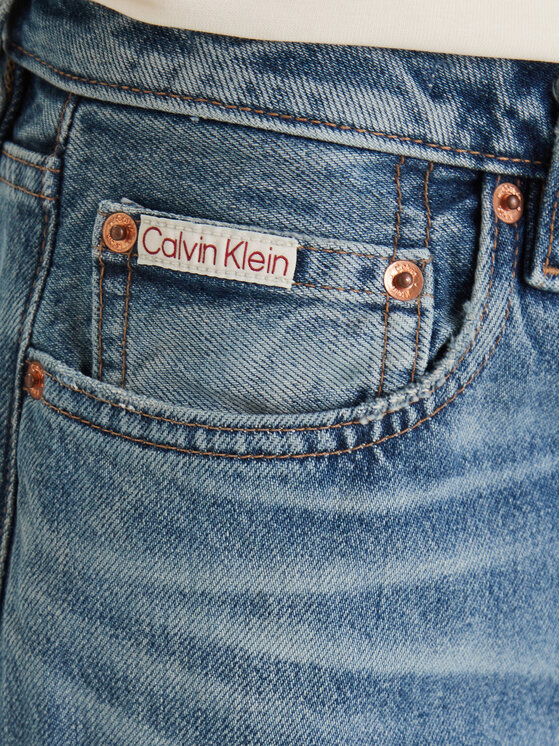 Calvin Klein Jeans Calvin Klein Jeans Дънки LV047F715G Сив Straight Fit