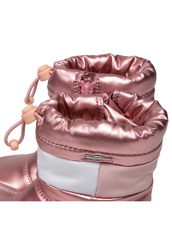 Stivali da neve TOMMY HILFIGER - Snowboot FW0FW06052 Grey Whisper PQU - Stivali  da neve - Stivali e altri - Donna | escarpe.it