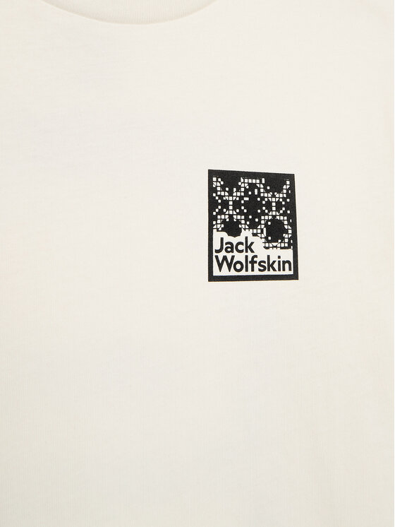 Jack Wolfskin Jack Wolfskin T-shirt Teen Exploring 1609851 Bež Regular Fit