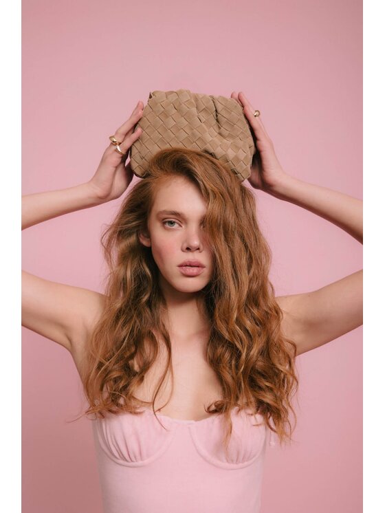 Estro Estro Τσάντα ER00118998 Μπεζ