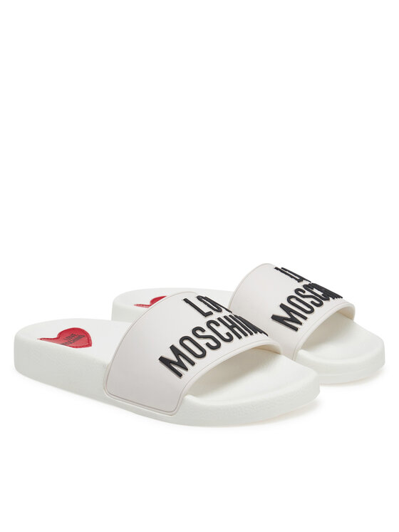 LOVE MOSCHINO LOVE MOSCHINO Natikači JA28052G1MI14100 Bela