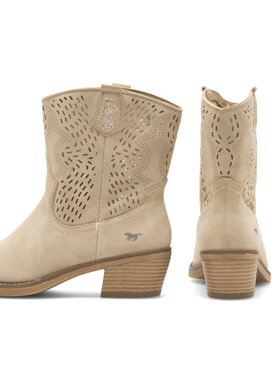 Mustang Mustang Cowboystiefel 1478-506 Beige
