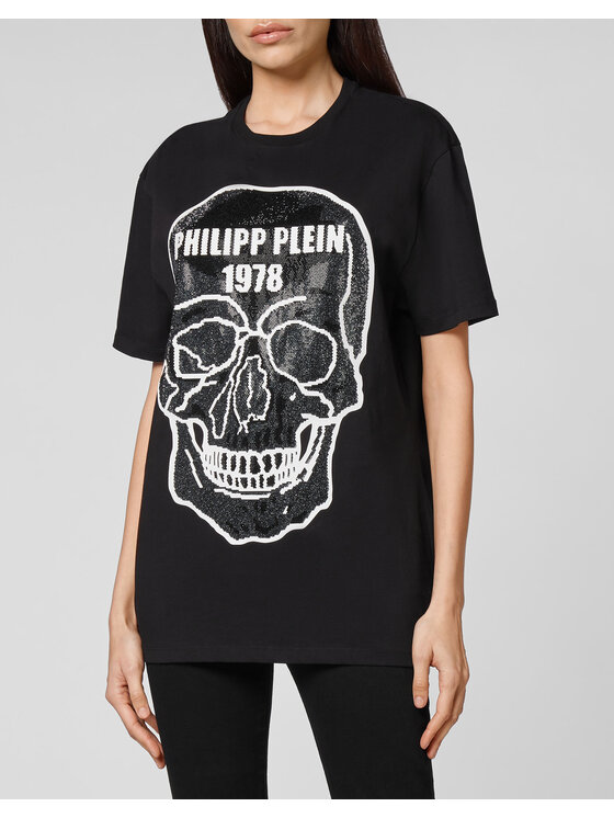 PHILIPP PLEIN PHILIPP PLEIN T-Shirt 30238 Černá