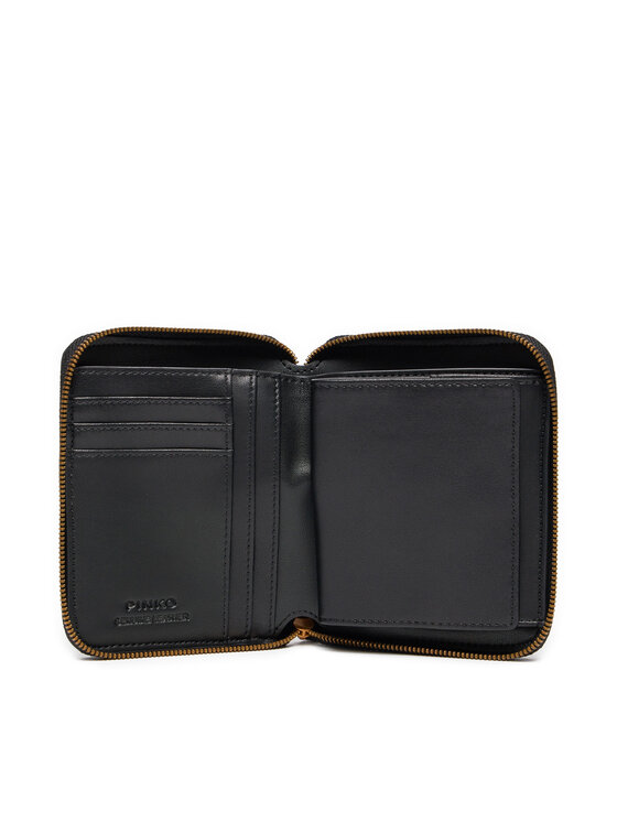 PINKO Pinko Μικρό Πορτοφόλι Γυναικείο Taylor Zip Around AI 24-25 PCPL 100249 A1YB Μαύρο