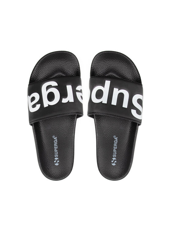 Superga Superga Klapki 1908 Slides Polysoft Czarny