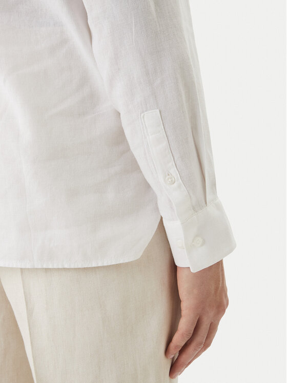 Calvin Klein Calvin Klein Cămașă LV04LE125G Alb Regular Fit