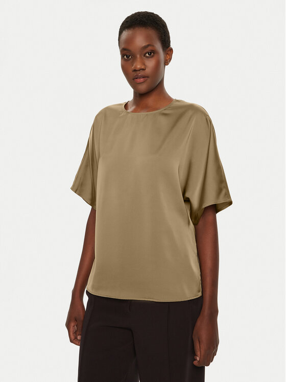 JOOP! Blusa Bianca 10017931 30044801 Beige Regular Fit, taglia : 38