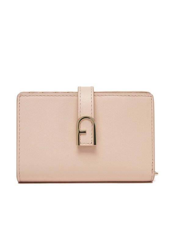 Portofel Mare de Damă Furla Flow S Compact Wallet WP00401 BX2045 0496S Roz