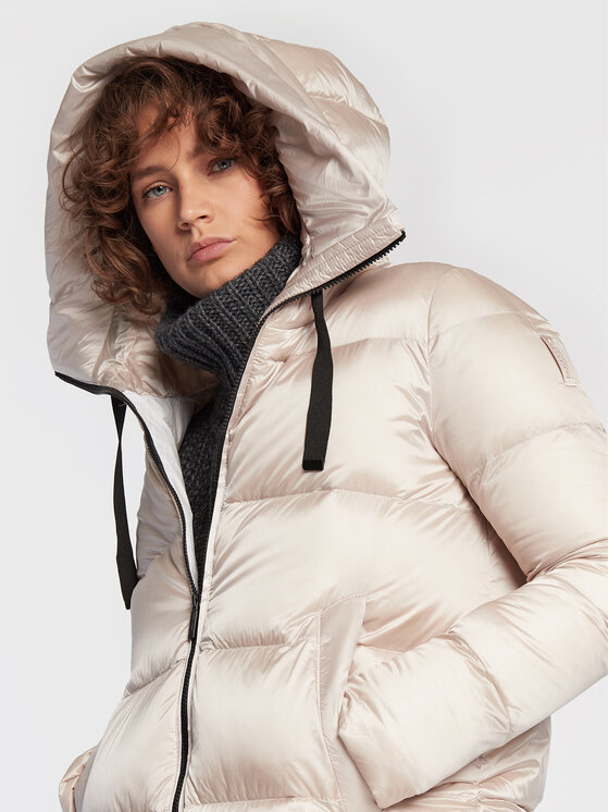 Giubbotto piumino CW 6630 T DLC Beige A-Line Fit