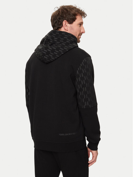 KARL LAGERFELD KARL LAGERFELD Mikina 705017 542900 Černá Regular Fit