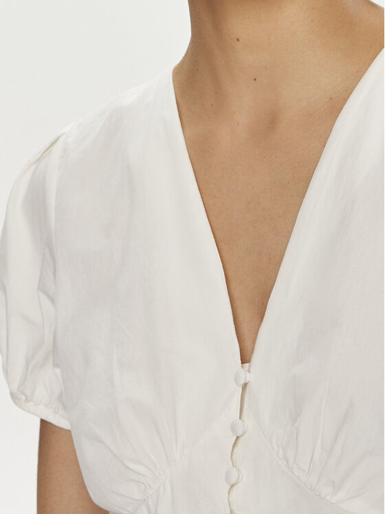 Vero Moda Vero Moda Bluse Charlotte 10303653 Weiß Regular Fit