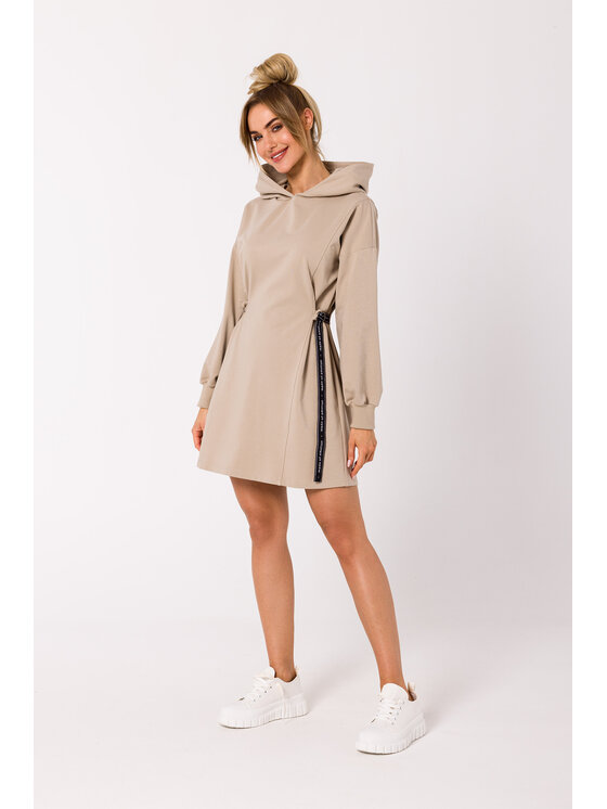 Made of Emotion Made of Emotion Vestito da giorno M730 Beige Premium Fit