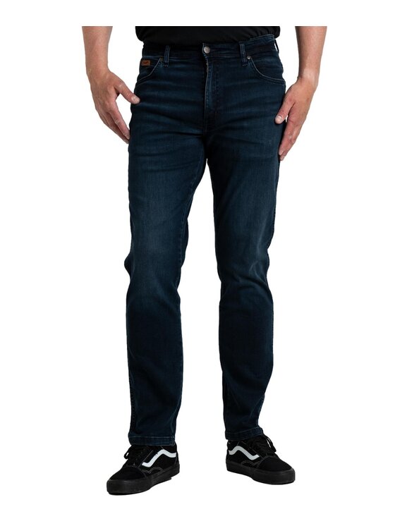 Wrangler Wrangler Jeansy Texas Slim Niebieski Slim Fit